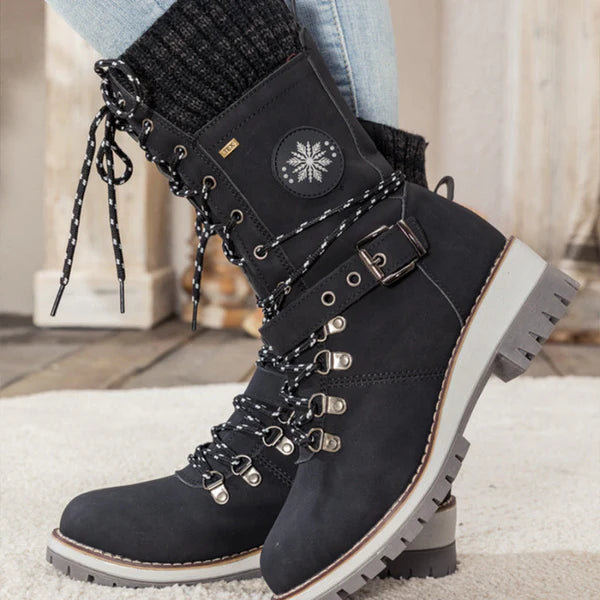 Tanirtt Hivory Bottes de neige imperméables au genou